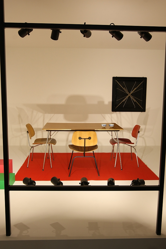 Teil der Nachempfindung von Charles & Ray Eames' Beitrag zur Ausstellung