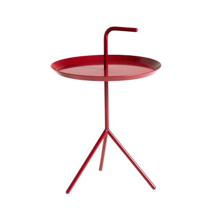 DLM - Don't Leave Me Beistelltisch, Ø 38 x H 58 cm, Cherry Red - High gloss