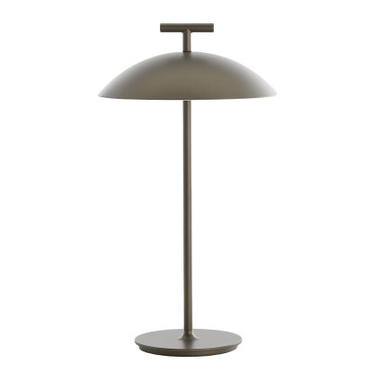 Mini Geen-A Tischleuchte, Kabellos / dimmbar, Bronze