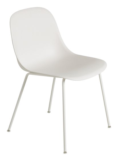 Fiber Tube Stuhl, Natural white