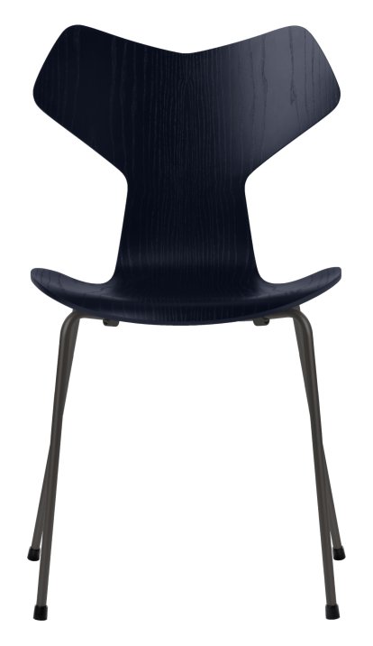 Grand Prix 3130 Stuhl, Gefärbte Esche, Midnight blue, Warm graphite
