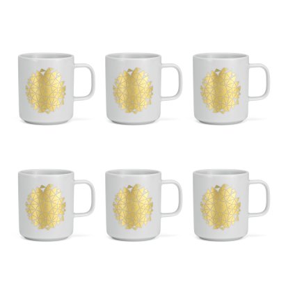 Girard Kaffeetassen, New Sun, 6er Set