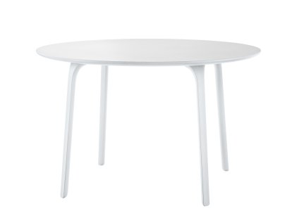 First Tisch Outdoor, Ø 120 cm, Weiß