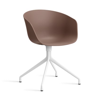 About A Chair AAC 20 Drehstuhl, Soft brick 2.0, Aluminium weiß pulverbeschichtet
