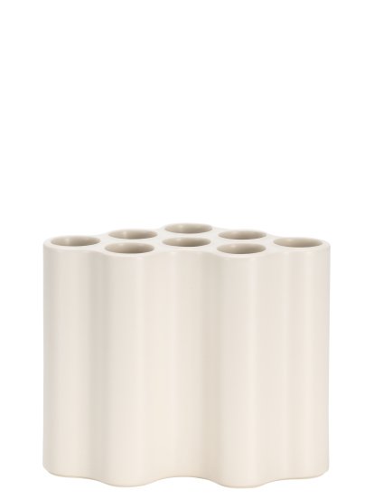 Nuage Vase, Nuage medium, Keramik, Elfenbein, matt