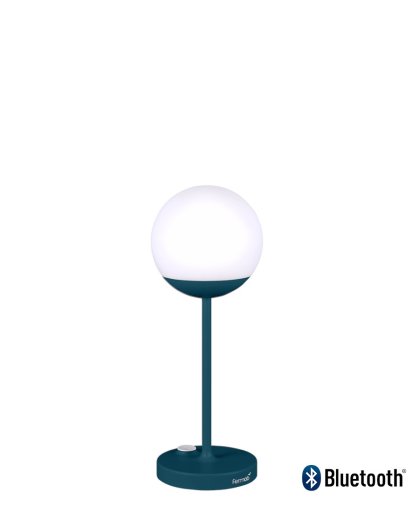 Mooon! Tischleuchte, H 41 cm, Acapulcoblau
