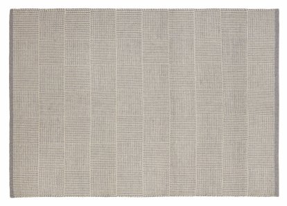 Teppich Humle, 200 x 300 cm, Hellgrau/weiß