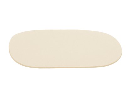 Sitzauflage für Panton Chair, Ohne Polster, wollweiß