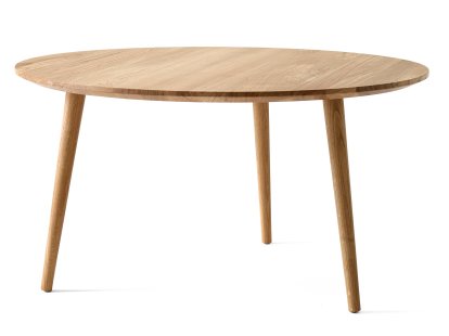 In Between Beistelltisch SK13 / SK14 / SK15, Ø 90 cm, Eiche geölt