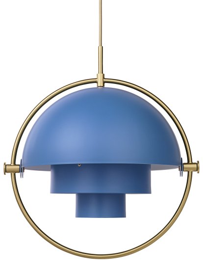 Multi-Lite Pendelleuchte, Blau