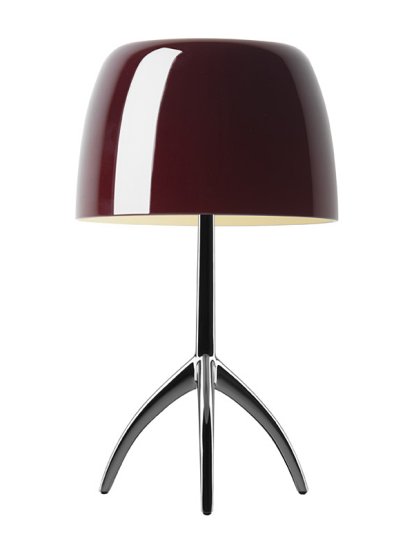 Lumiere 05 Piccola Tischleuchte, Mit Dimmer, Kirsch