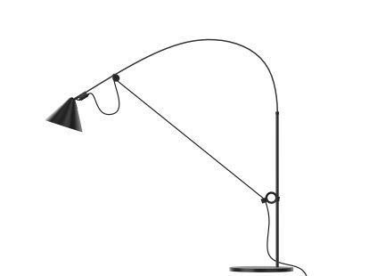 Ayno S Tischleuchte, Schwarz, Schwarz, 2700 K