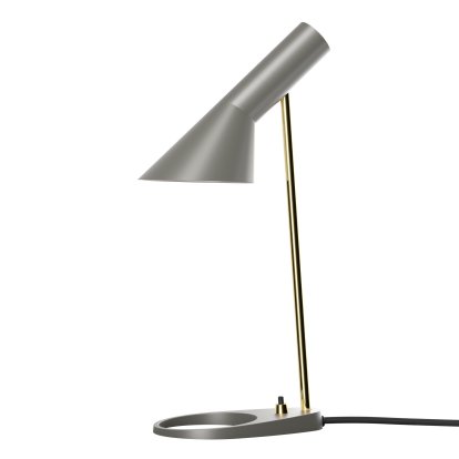 AJ Mini Tischleuchte, Grau/Messing