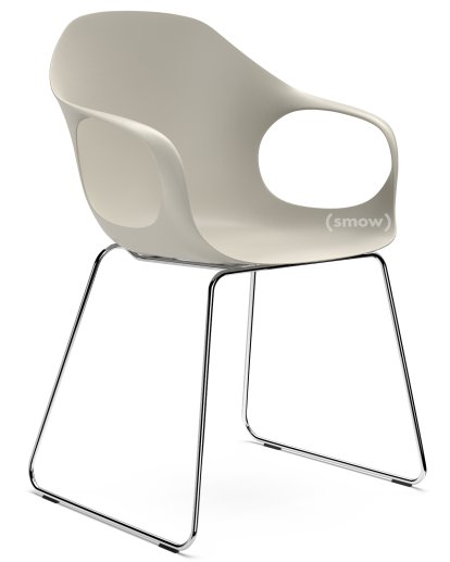 Elephant Sledge, Beige, Stahl, verchromt