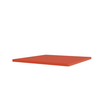 Panton Wire Top Panel, Einzeln groß (H 1,2 x B 34,8 x T 34,8 cm), MDF Rosehip