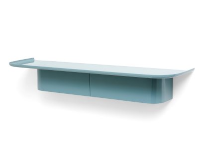 Korpus Wandregal, H 14 x B 90 x T 25 cm, Sea