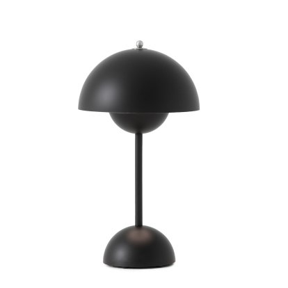 Flowerpot VP9 Akkuleuchte, Matt black