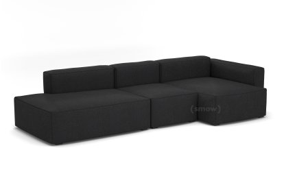 Mags Soft Sofa Kombination 4, Armlehne rechts, Hallingdal 180 - charcoal