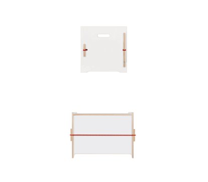 Trude Truhe, Kleine Trude (H 37 x B 55 x T 37 cm), FU (Sperrholz, Birke) weiß