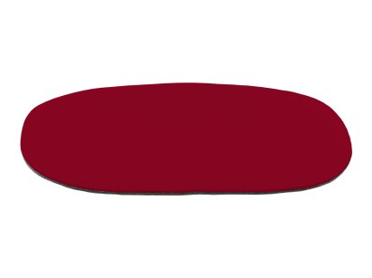 Sitzauflage für Panton Chair, Mit Polster, purpur