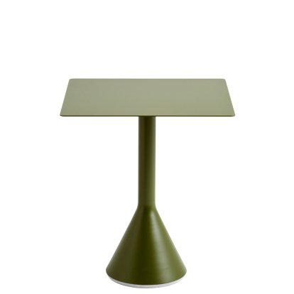 Palissade Cone Tisch, L 65 x B 65 x H 74, Olive