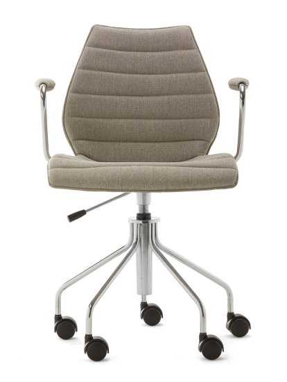 Maui Soft Noma Drehgestell, Beige, Verchromt