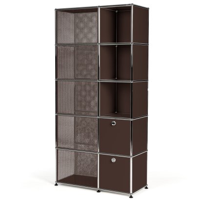 USM Haller Garderobenschrank Typ 3, USM braun