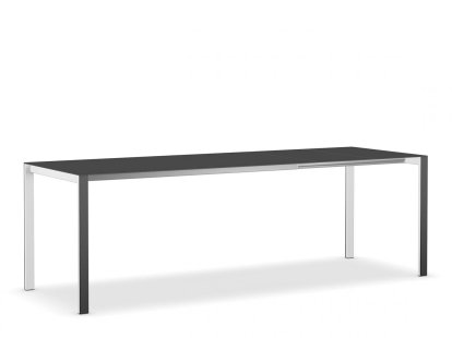 Thin-K Esstisch, Schwarz, Weiß