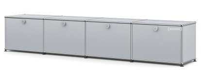 USM Haller Kinder Lowboard XL, USM mattsilber