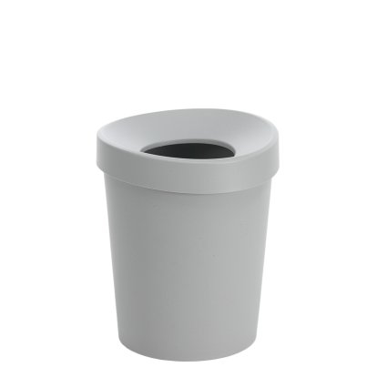 Happy Bin, S (H 29,5 x Ø 23,5 cm), Grau RE