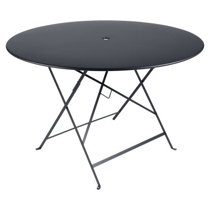 Bistro Klapptisch rund, H 74 x Ø 117 cm, Anthrazit