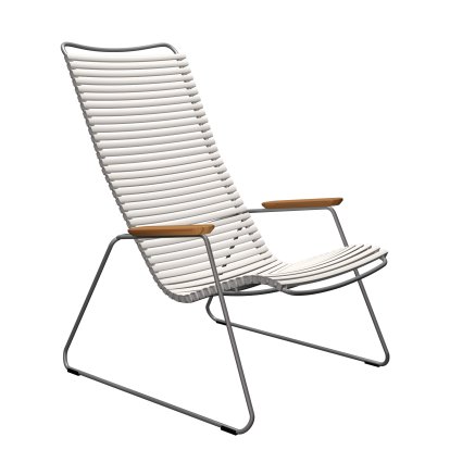 Click Lounge Sessel, Muted White