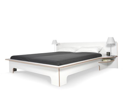 Plane Bett, 160 x 200, Mit Lattenrost, Mit Matratze