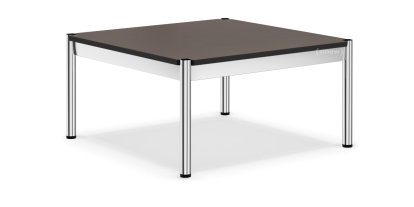 USM Haller Couchtisch, 75 x 75 cm, Kunstharz, Warmgrau