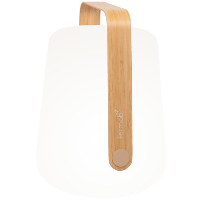 Balad² Akkuleuchte Bambus, 38 cm