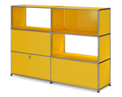 USM Haller Raumteiler Typ 1, Goldgelb RAL 1004
