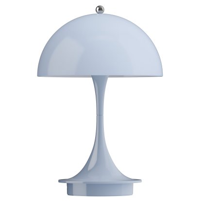 Panthella 160 Akkuleuchte, Opal blassblau
