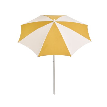 Terrazza Sonnenschirm Octagon, Ochre / off-white, Ohne Sonnenschirmständer
