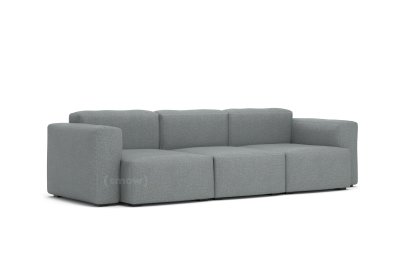 Mags Soft Sofa Kombination 1, 3 Sitzer, Hallingdal 130 - hellgrau