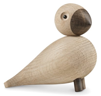 Singvogel Holzfigur