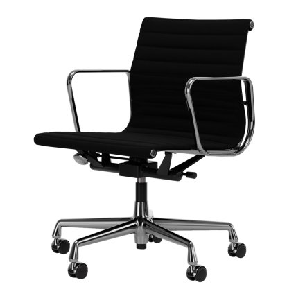 Aluminium Chair EA 117, Verchromt, Hopsak, Nero