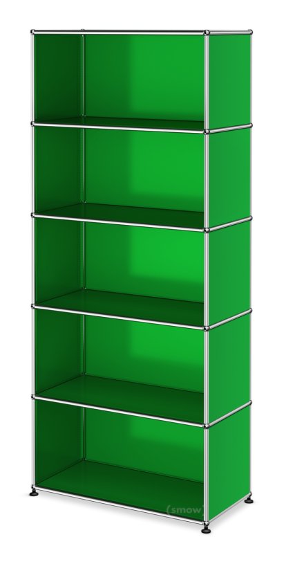 USM Haller Aktenregal offen, USM grün
