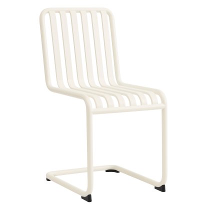 Palissade Freischwinger, Cream white, Ohne Armlehnen